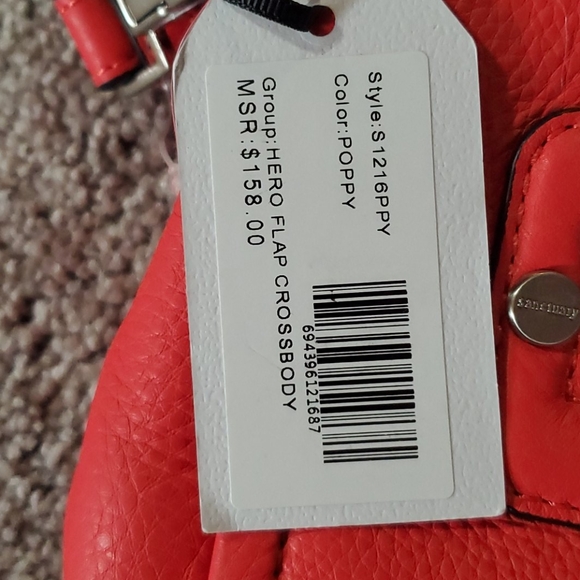 Sanctuary  "hero" poppy colored crossbody - Picture 3 of 4